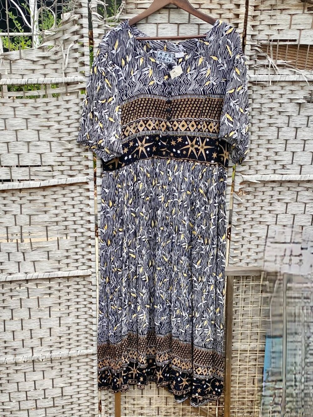 NWT M.P.H. Dress 3X Rayon Made in India VTG Phases La Cera Class Lehenga Choli